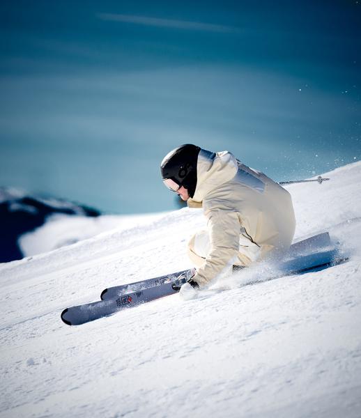 VAN DEER SL Ski – Slalom, Precise Edge Control, Race Feel on Piste - Grey - incl. FDT Race Pro Binding